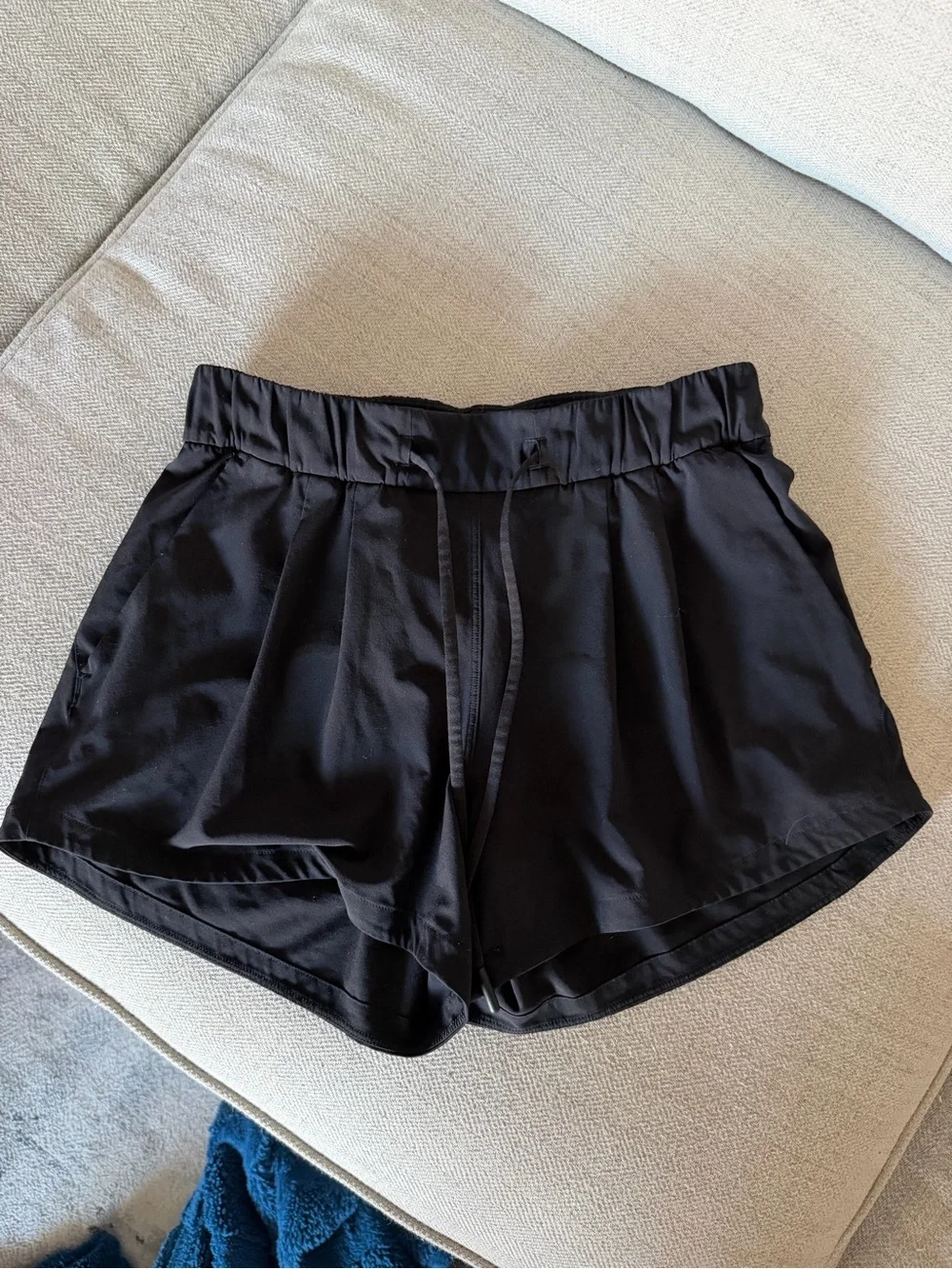 Lululemon Black Lightweight Run Shorts